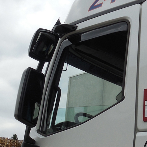 Windabweiser für vordere Fenster standard Fixierung