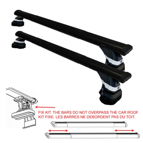 Barres de toit téléscopiques LUX FARAD IRON 3 PR LONG