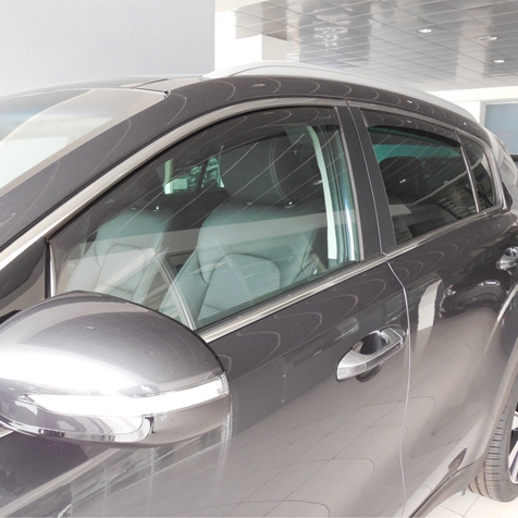 Windabweiser für vordere Fenster standard Fixierung