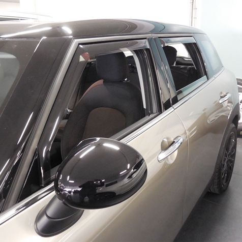 Windabweiser für vordere fenster  standard fixierung