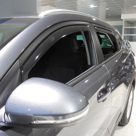 Windabweiser für vordere Fenster standard Fixierung