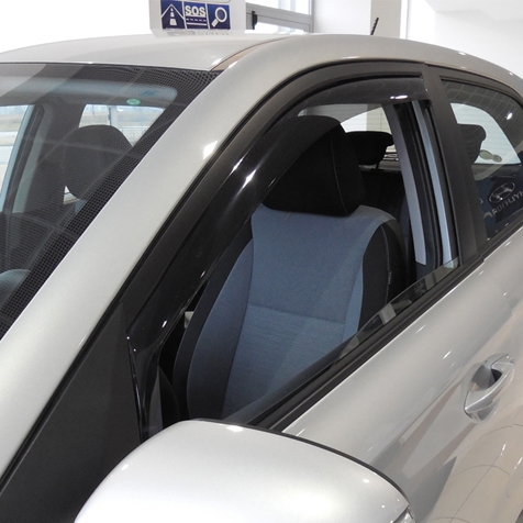 Windabweiser für vordere Fenster standard Fixierung