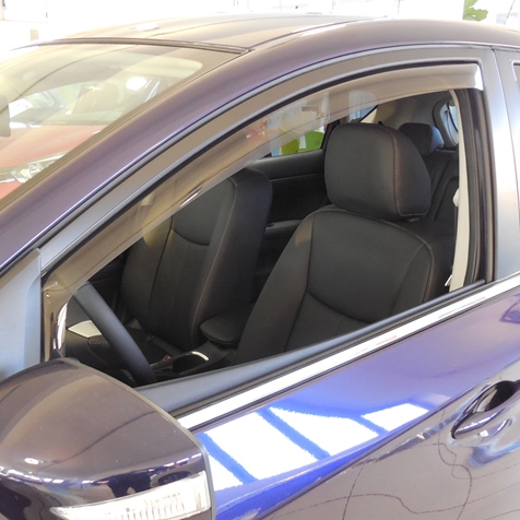 Windabweiser für vordere Fenster standard Fixierung