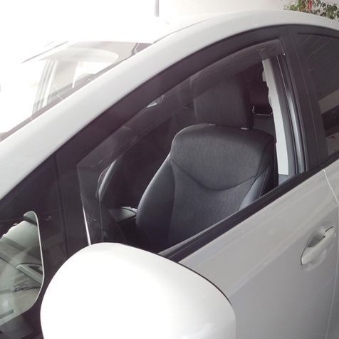 Windabweiser für vordere Fenster standard Fixierung