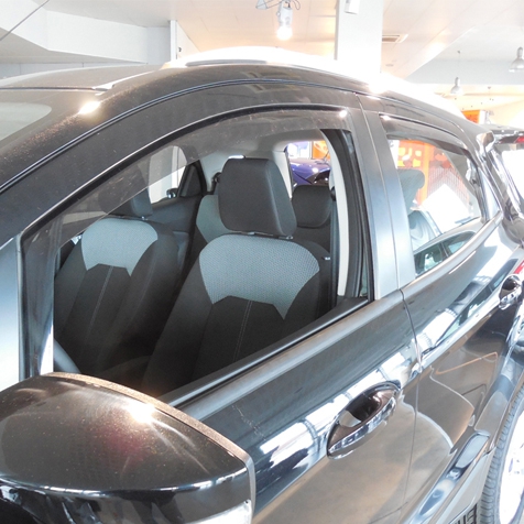 Windabweiser für vordere Fenster standard Fixierung