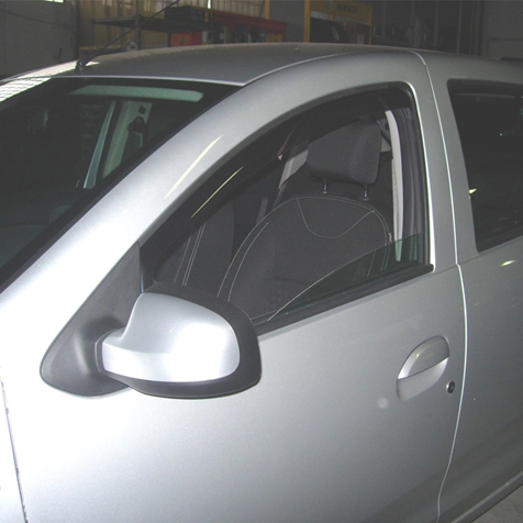 Windabweiser für vordere Fenster standard Fixierung