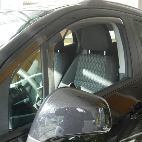 Windabweiser für vordere fenster  standard Fixierung