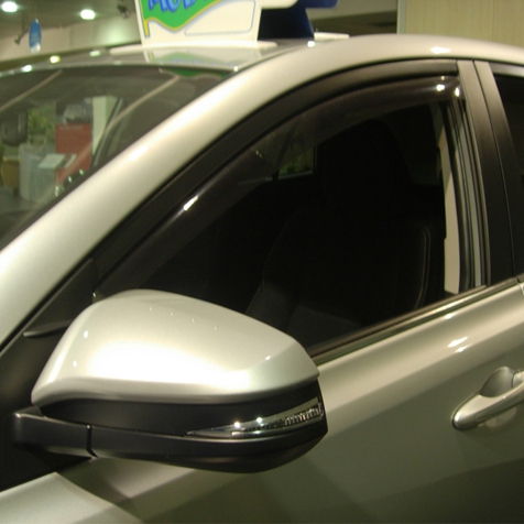 Windabweiser für vordere Fenster standard Fixierung