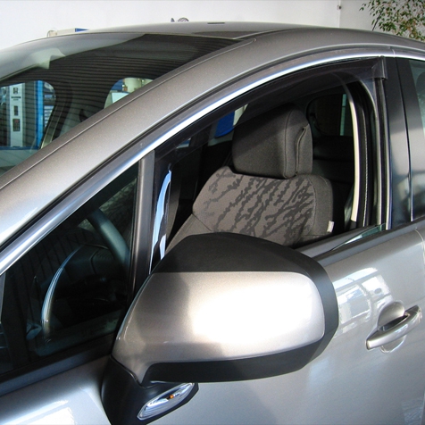 Windabweiser für vordere Fenster standard Fixierung