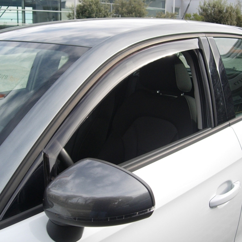 Windabweiser für vordere Fenster standard Fixierung