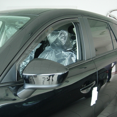 Windabweiser für vordere Fenster standard Fixierung