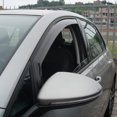 Windabweiser für vordere Fenster standard Fixierung