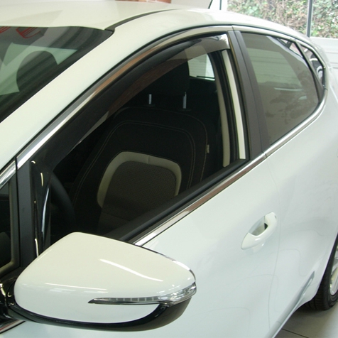 Windabweiser für vordere Fenster  standard Fixierung