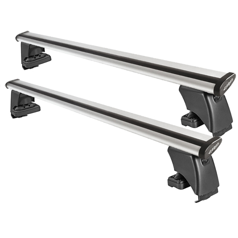 Barres de toit BS AERODYNAMIC SILVER FARAD cm. 110