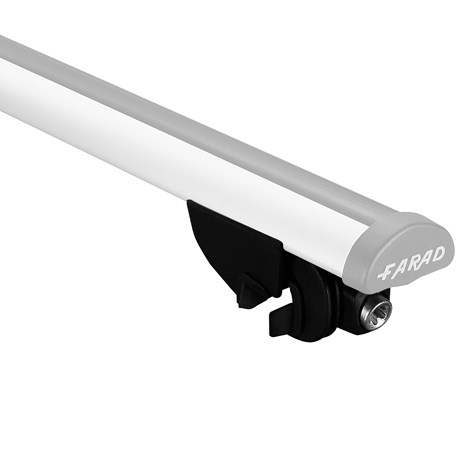 Barres de toit FARAD AERODYNAMIC SILVER BM03 cm. 130