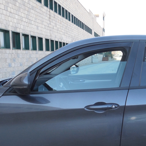 Windabweiser für vordere fenster  standard Fixierung