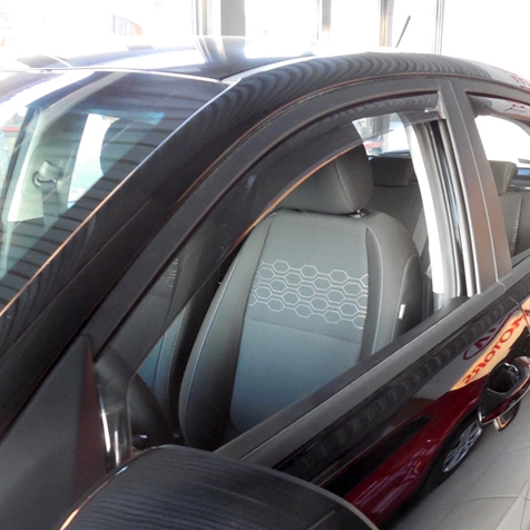 Windabweiser für vordere fenster  standard Fixierung