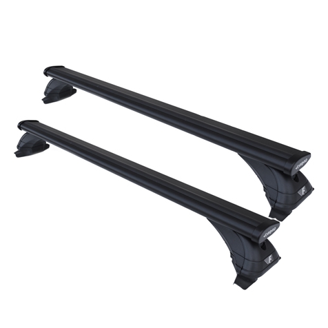 Barres de toit FARAD AERODYNAMIC BLACK LUX LX cm. 120