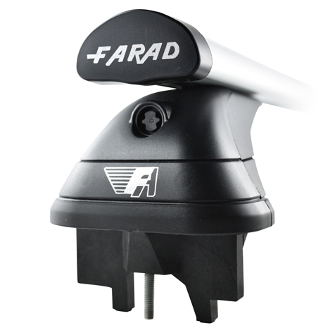 PR LUX AERODYNAMIC SILVER FARAD Dachträger cm. 110