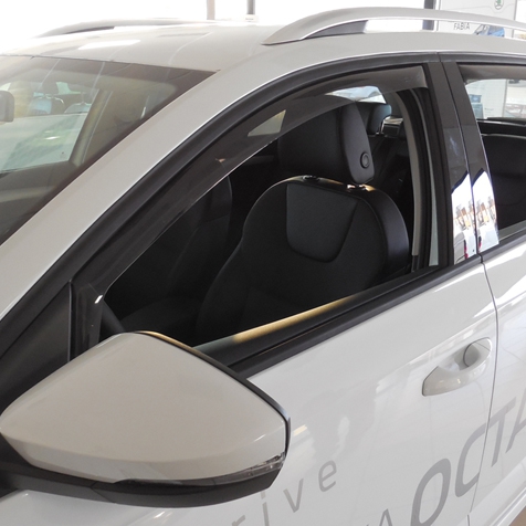 Windabweiser für vordere fenster  standard fixierung