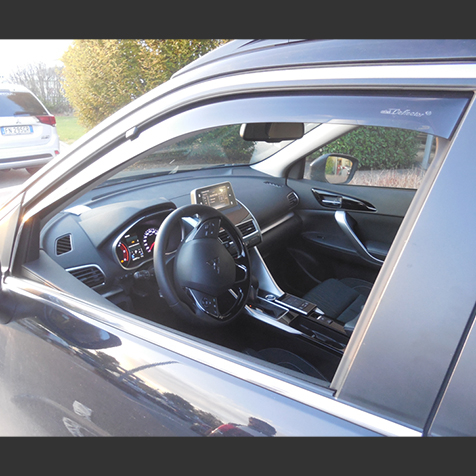 Windabweiser für vordere und hintere Fenster