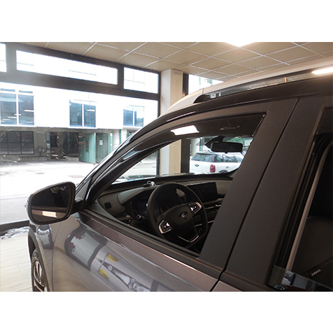 Windabweiser für vordere Fenster standard Fixierung