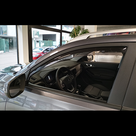 Windabweiser für vordere Fenster standard Fixierung