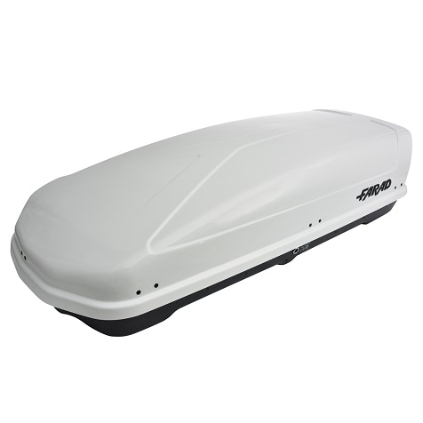 FARAD roof box KORAL 480L shiny white