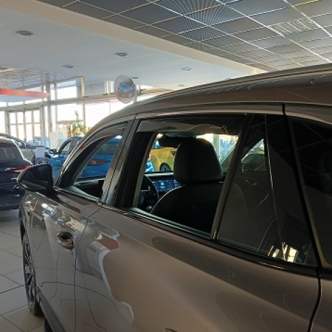 Windabweiser für vordere und hintere Fenster