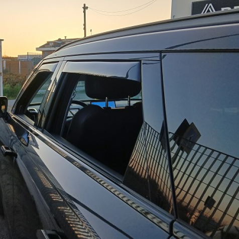 Windabweiser für vordere und hintere Fenster