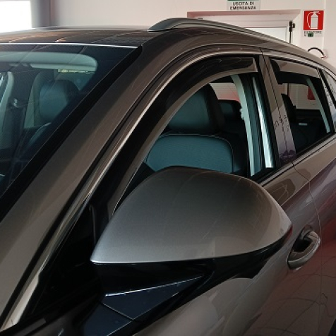 Windabweiser für vordere Fenster standard Fixierung