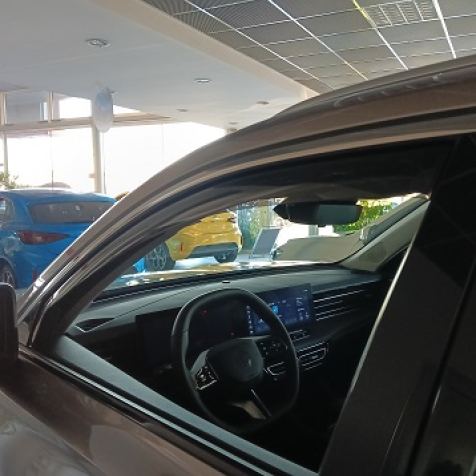 Windabweiser für vordere Fenster standard Fixierung