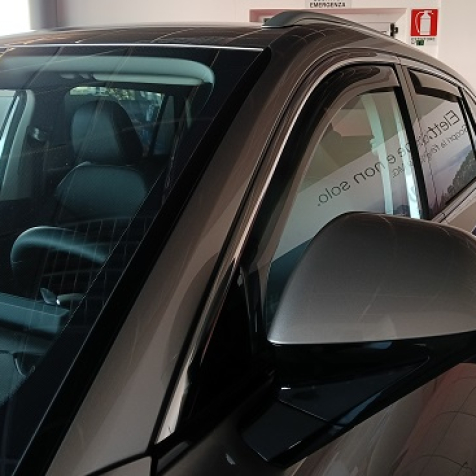 Windabweiser für vordere und hintere Fenster