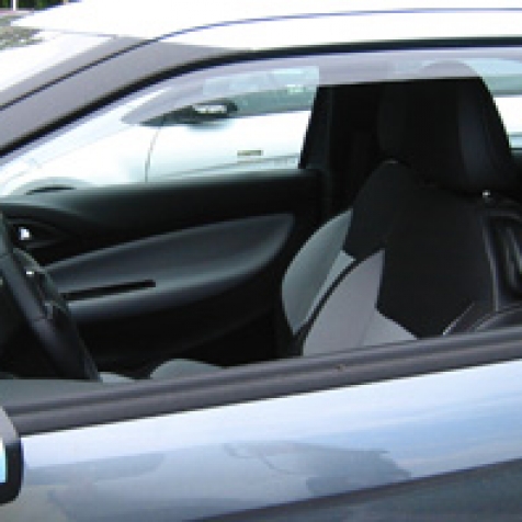 Windabweiser für vordere fenster  standard fixierung