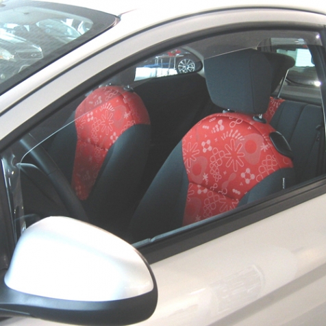 Windabweiser für vordere Fenster standard Fixierung