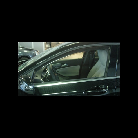 Windabweiser für vordere Fenster standard Fixierung