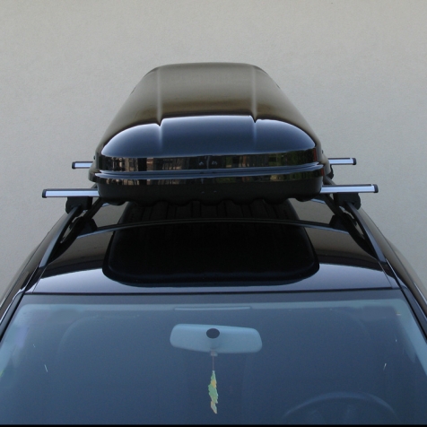 FARAD roof box BARRACUDA F1 400L black metallic