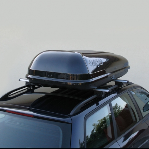 FARAD roof box BARRACUDA F1 400L black metallic