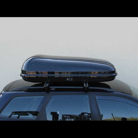 FARAD roof box BARRACUDA F1 400L black metallic