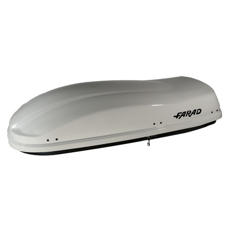 FARAD roof box MARLIN 480L shine white