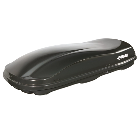 FARAD roof box MARLIN 680L black metallic