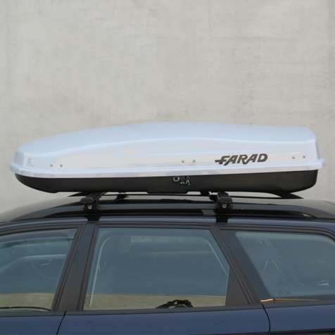 Baule portapacchi FARAD ZEUS 480L grigio metallizzato