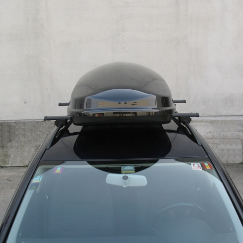 FARAD roof box ZEUS 480L black metallic