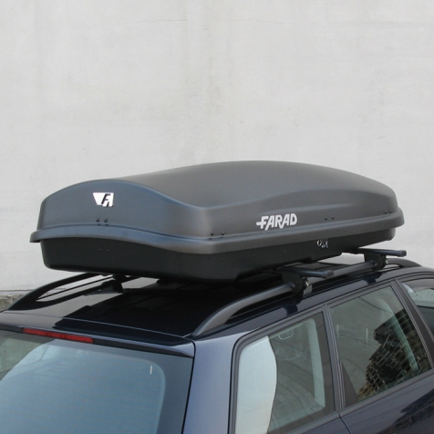 Coffre de toit FARAD ZEUS 630L noir